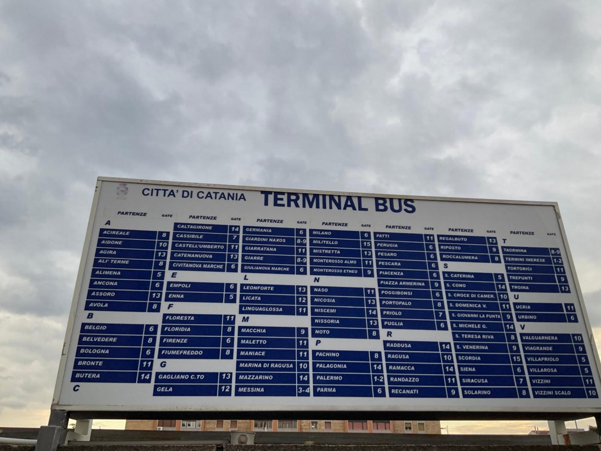 Binario 8 Catania Stazione Centrale Zewnętrze zdjęcie